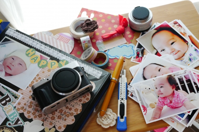 お写真は子供にプレゼント